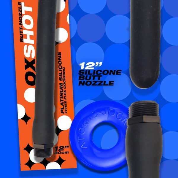 OXSHOT 12" Enema Shower head attachable douche BY OxBalls - Image 2