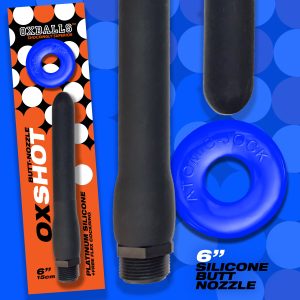 OXSHOT 6" Enema Shower head attachable douche BY OxBalls