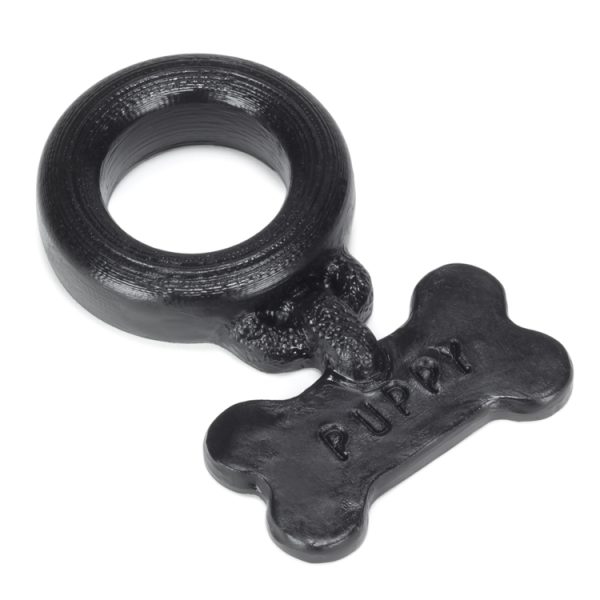 Puppy Cock Ring by Oxballs BLACK - Image 2