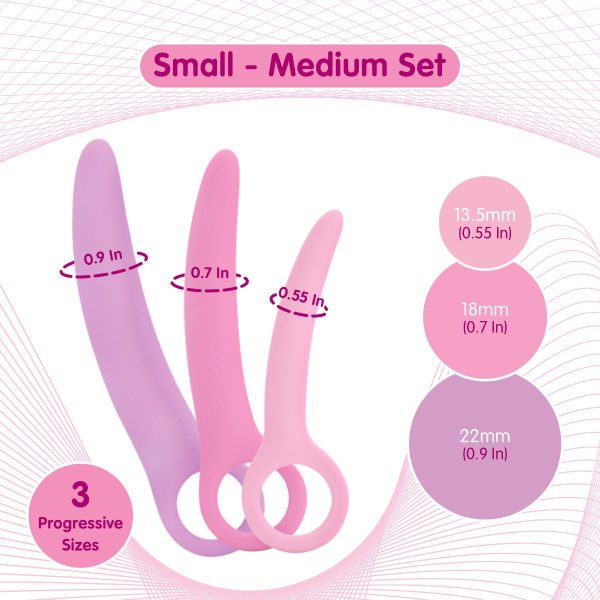 Skins Care - Curved Dilators - 3pc Set (Small - Medium) - Image 5