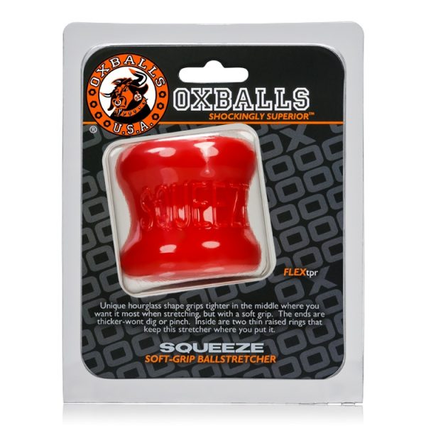 Squeeze ballstretcher in Red by Oxballs - Image 2