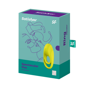 Satisfyer Spectacular Duo | Silicone Cock Ring with Clitoral Stimulator