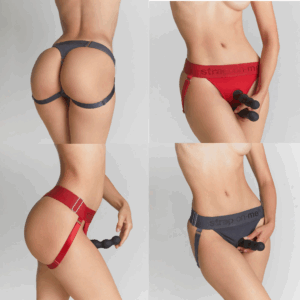 Strap On Me -  Harness (Red Or Grey) Designed to work with Strap On Me Products