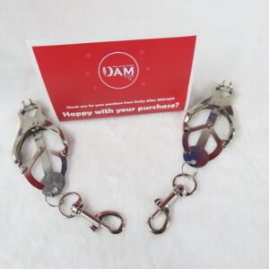 Clover Nipple Clamps with clips