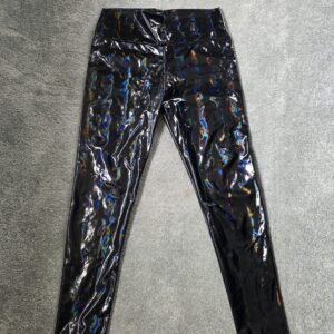 Vinyl leggings iridescent Waistband 32" (Sample Sale) Lot 11