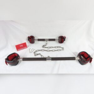 Wooden Wrist and ankle spreader with optional chain