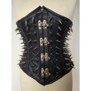 Leather underbust with spikes waist 26" (Sample Sale) Lot 9