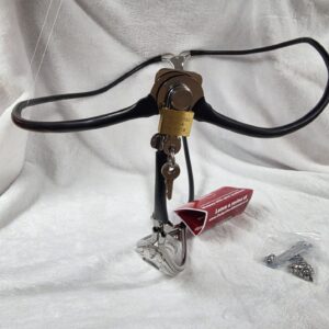 Female Rope Chastity belt with Clear Shield