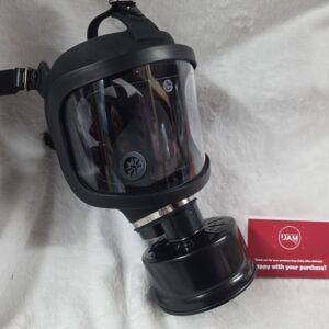 Gas Mask with single Visor and RESPIRATOR.