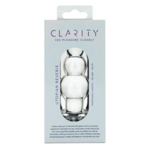 Clarity - Glass Butt Plug - Utopian Reverie