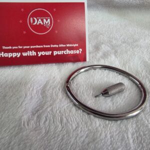 Dotty Collection: 6mm Elliptical Wrist or Ankle Cuff