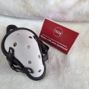 Athletic Cup Muzzle White (Just add your own socks or briefs)