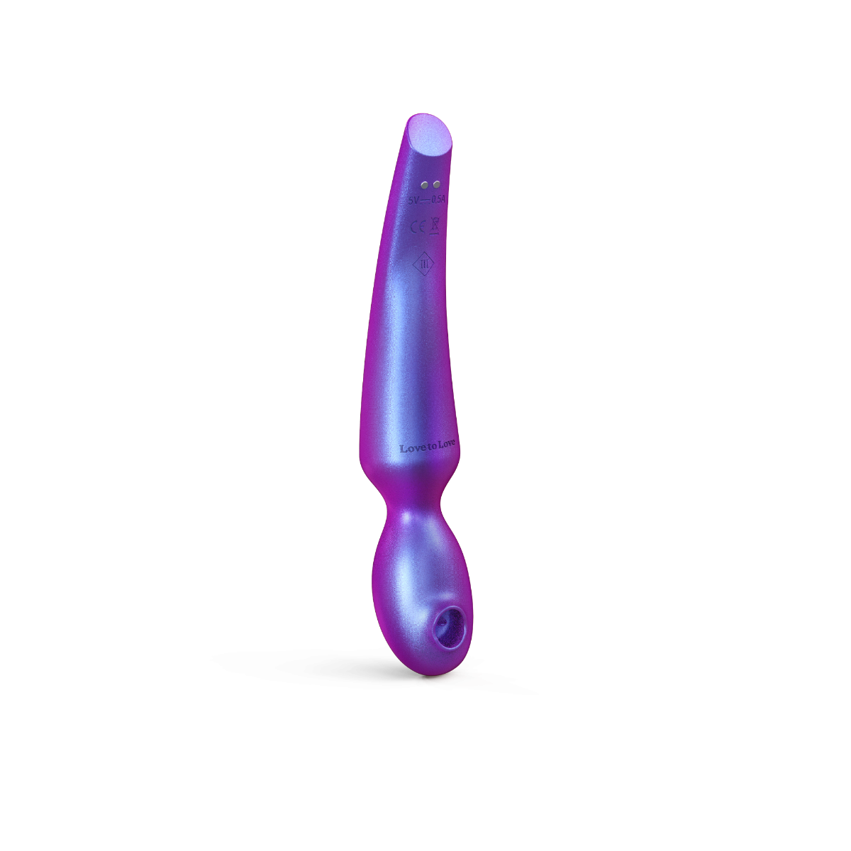 Love to Love - Pleaser - Wand & Clitoral Stimulator - Iridescent Night - Image 9