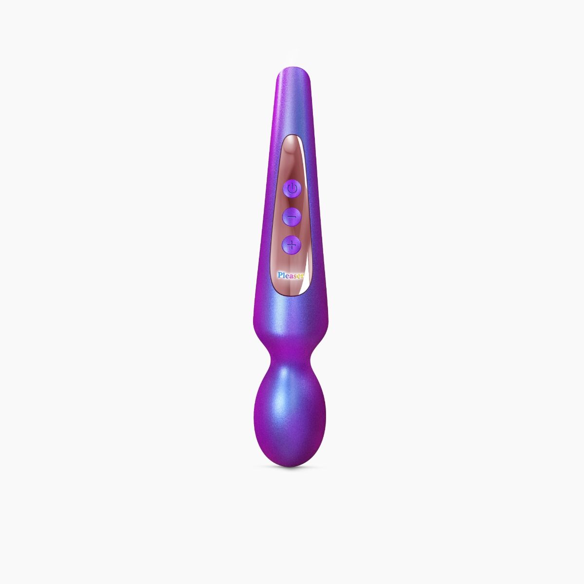 Love to Love - Pleaser - Wand & Clitoral Stimulator - Iridescent Night - Image 7