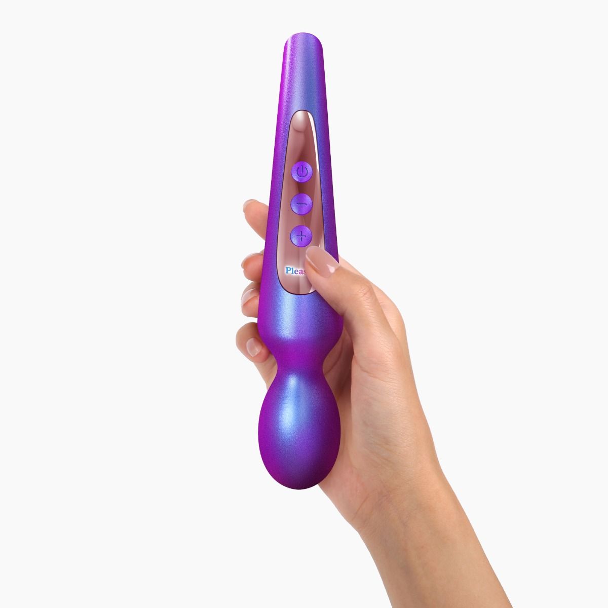 Love to Love - Pleaser - Wand & Clitoral Stimulator - Iridescent Night - Image 5