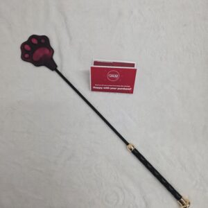 Colour Changing Thermochromic PU Leather Dog Paw Whip
