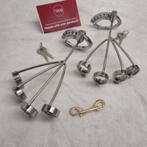 Dotty Collection: Wrist Cuffs with finger restraints