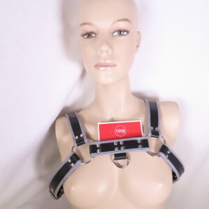 Grey Puppy Play Harnesses