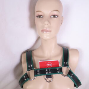 Green Puppy Play Harnesses