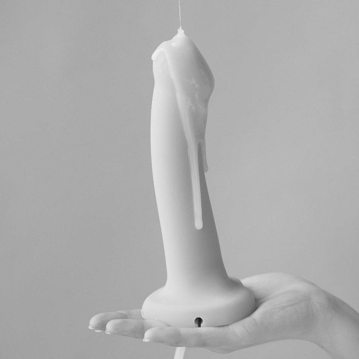 Strap On Me - Squirting Cum Dildo Semi-Realistic Vanilla - L - Image 5